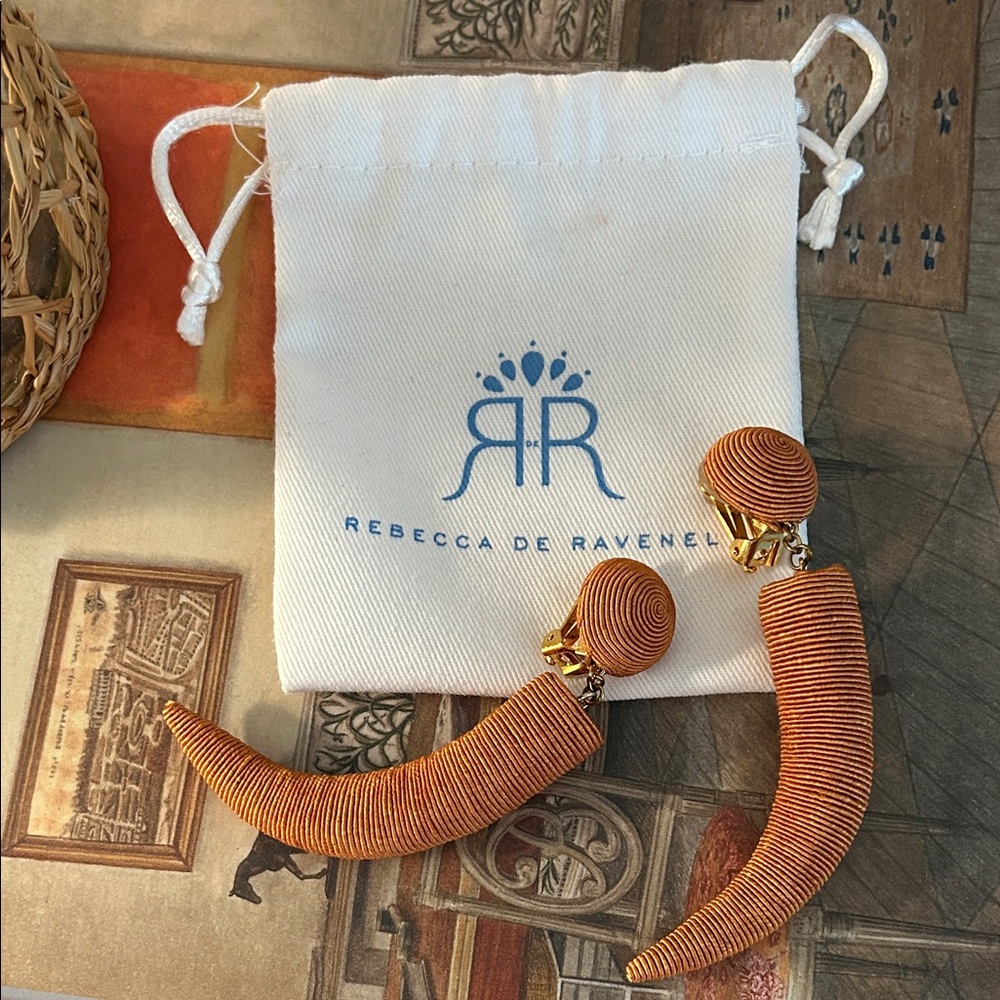 Rebecca de Ravenel Terracotta Earrings